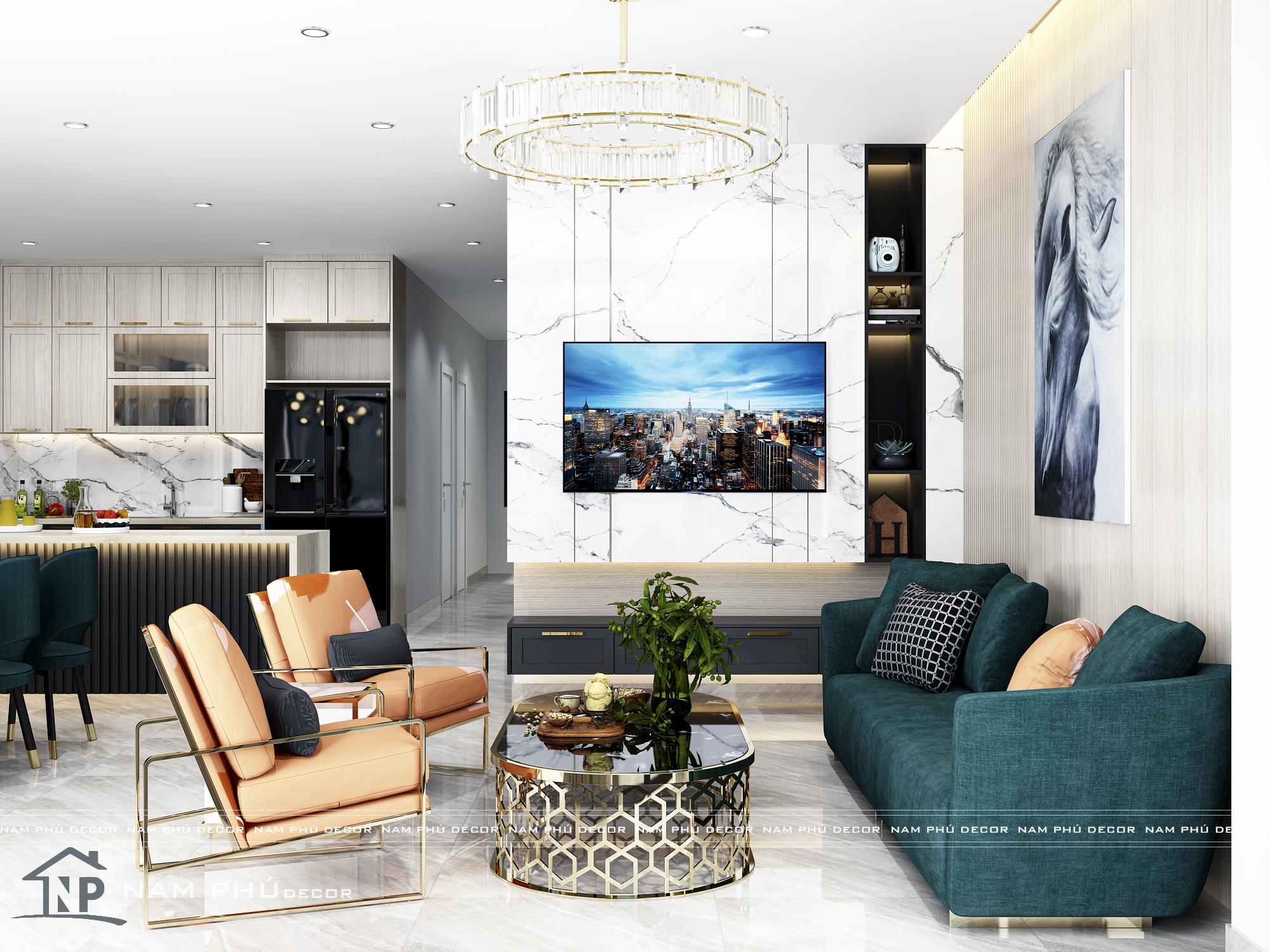 Thiết kế nội thất chung cư TpHCM