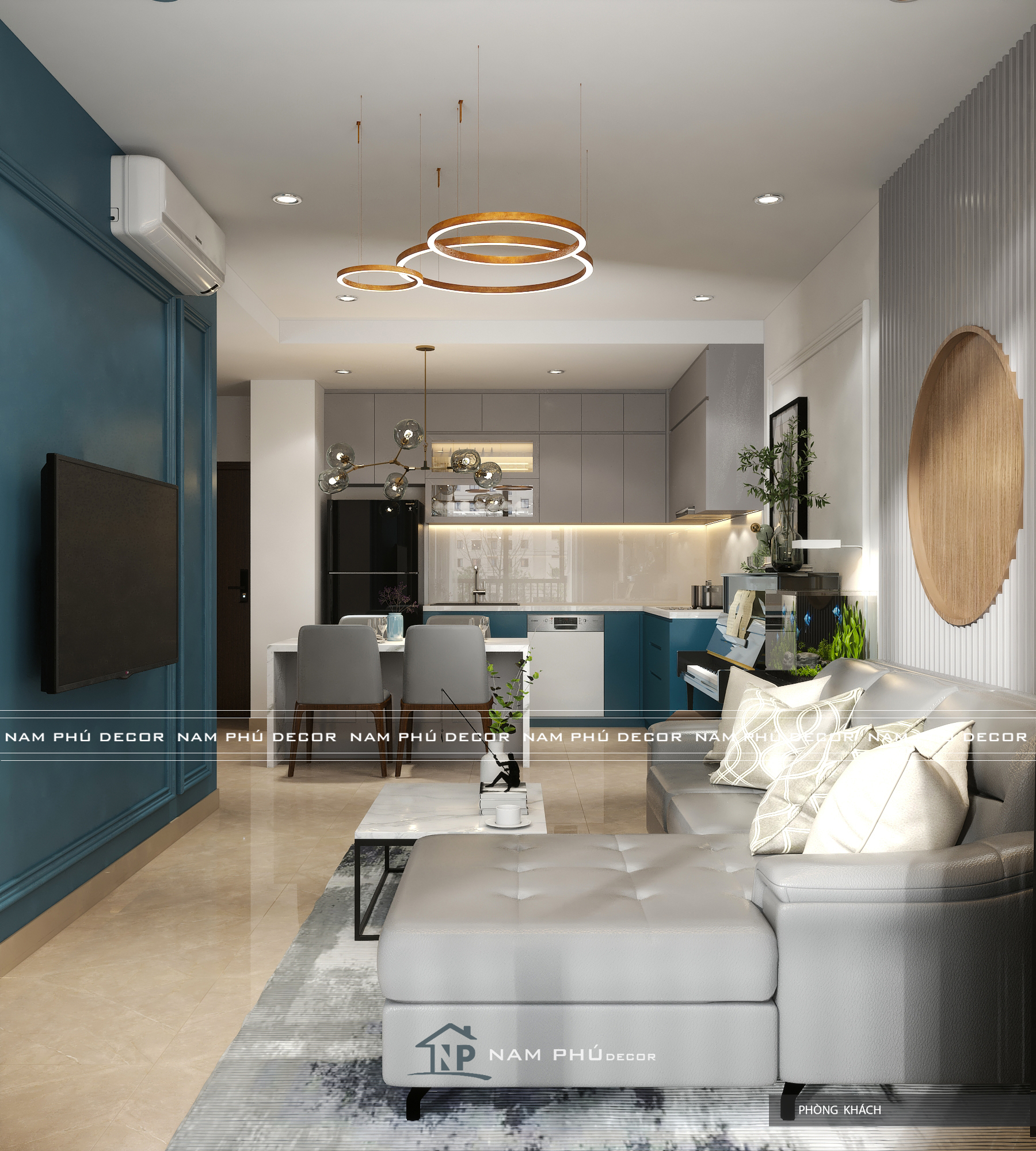 thiết kế nội thất nhà phố