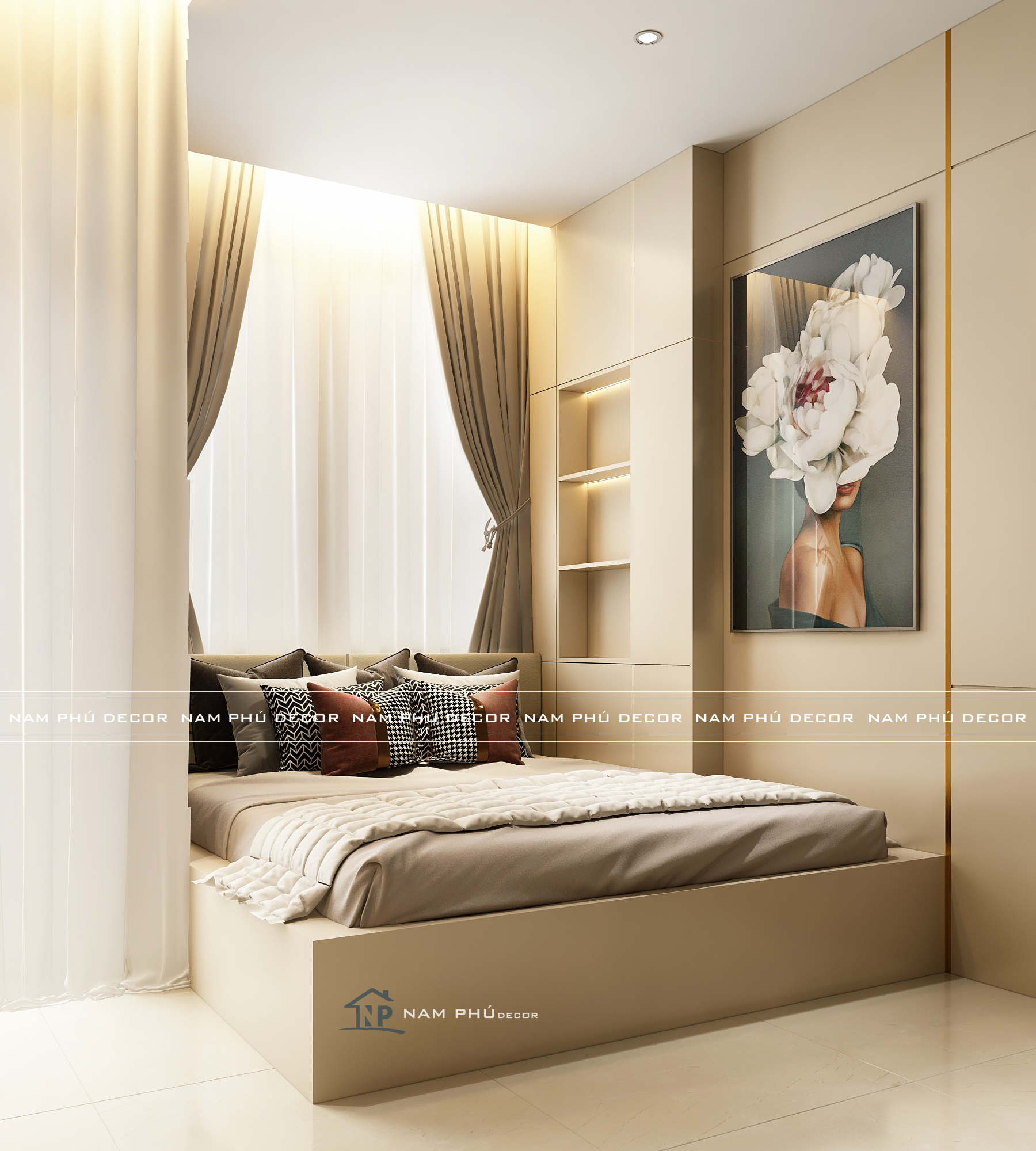 Thiết kế nội thất nhà phố đẹp TpHCM