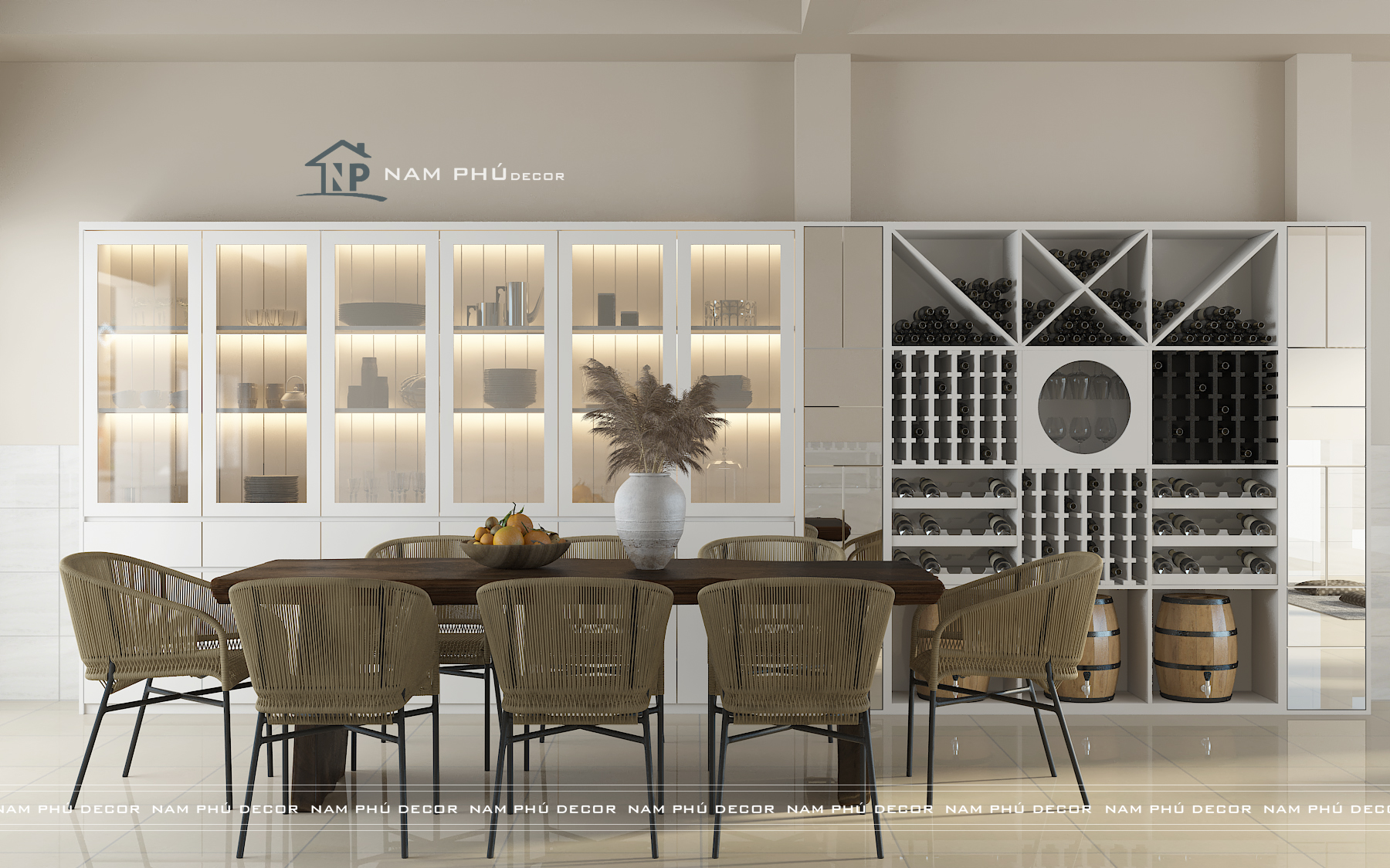 Thiết kế nội thất nhà phố đẹp TpHCM