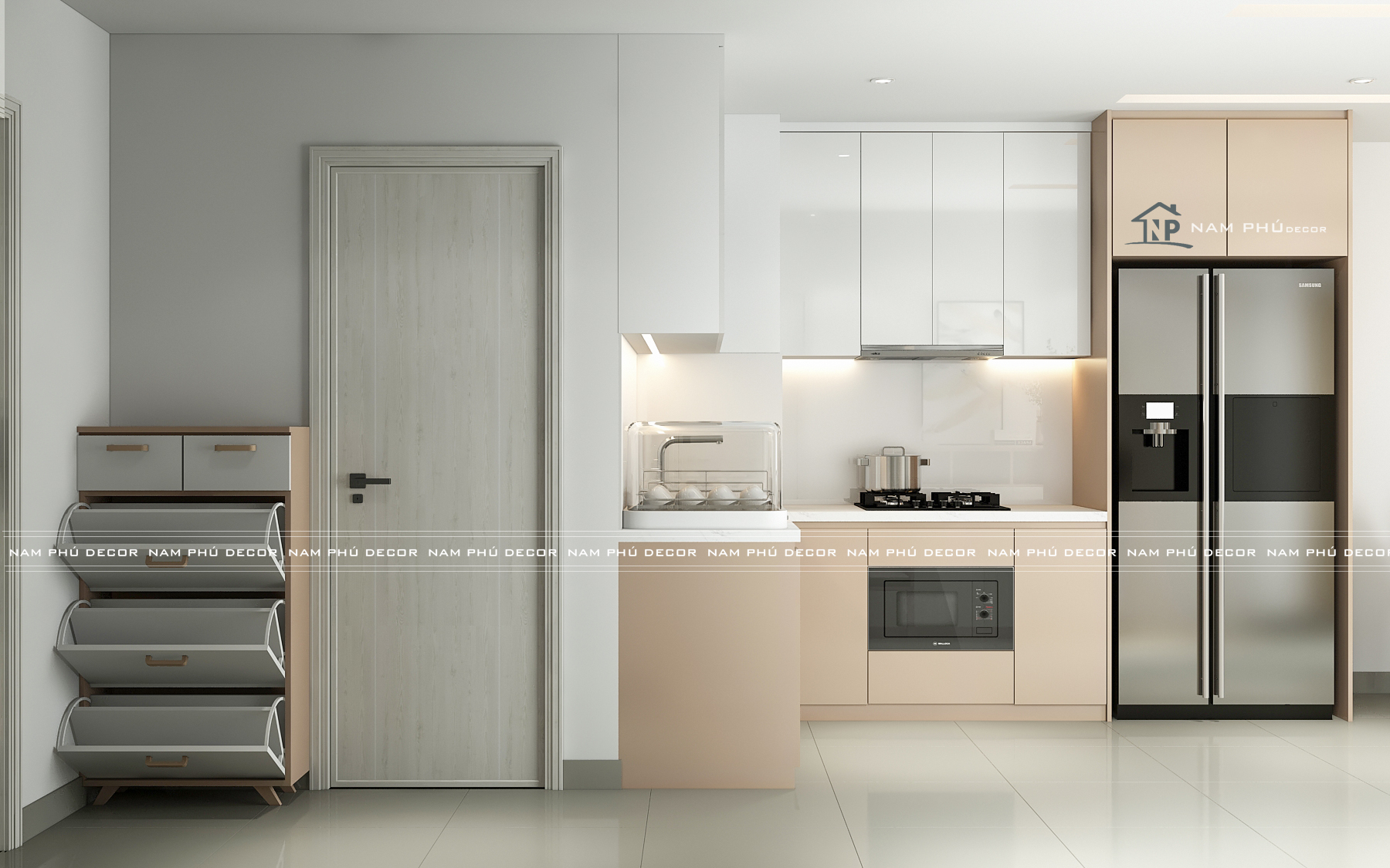 Thiết kế nội thất nhà phố đẹp TpHCM