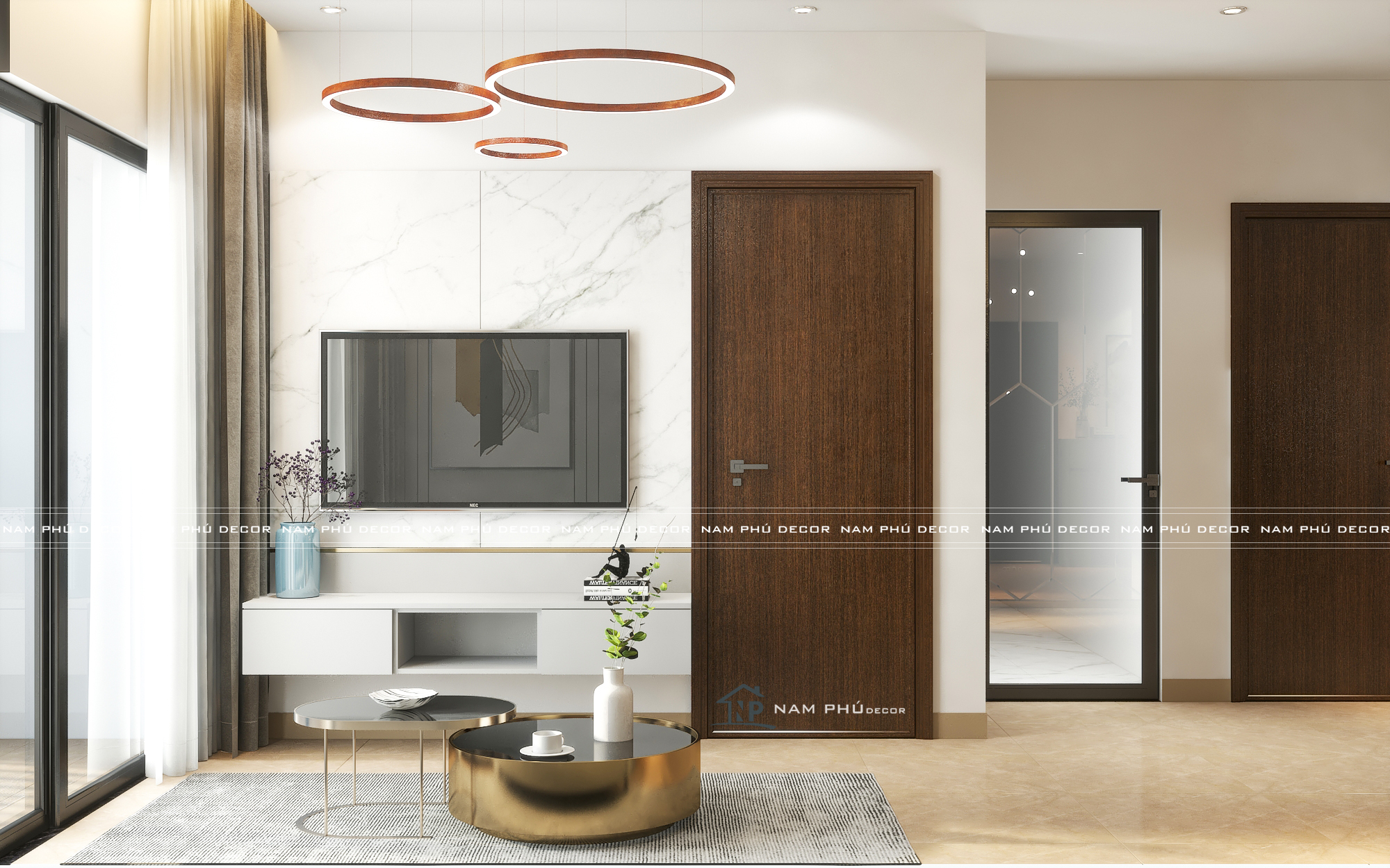 Thiết kế nội thất nhà phố đẹp TpHCM