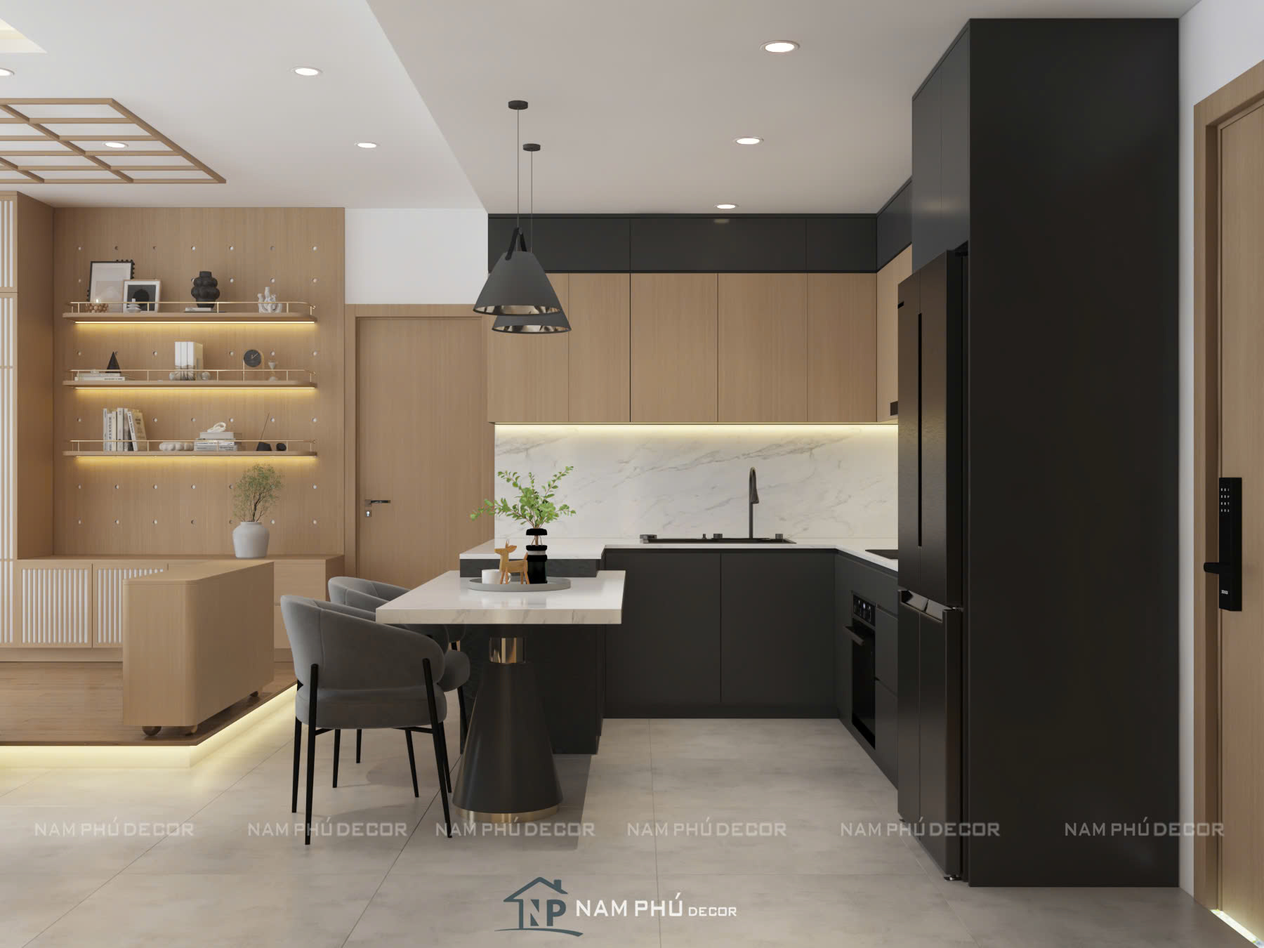 Thiết kế nội thất Giồng Riềng
