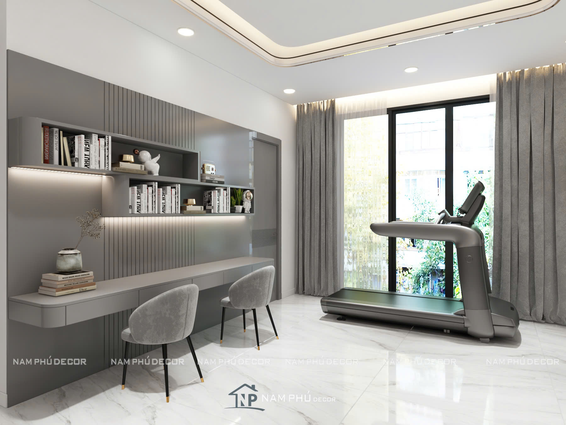 Thiết kế nội thất nhà phố tại Thủ Dầu Một