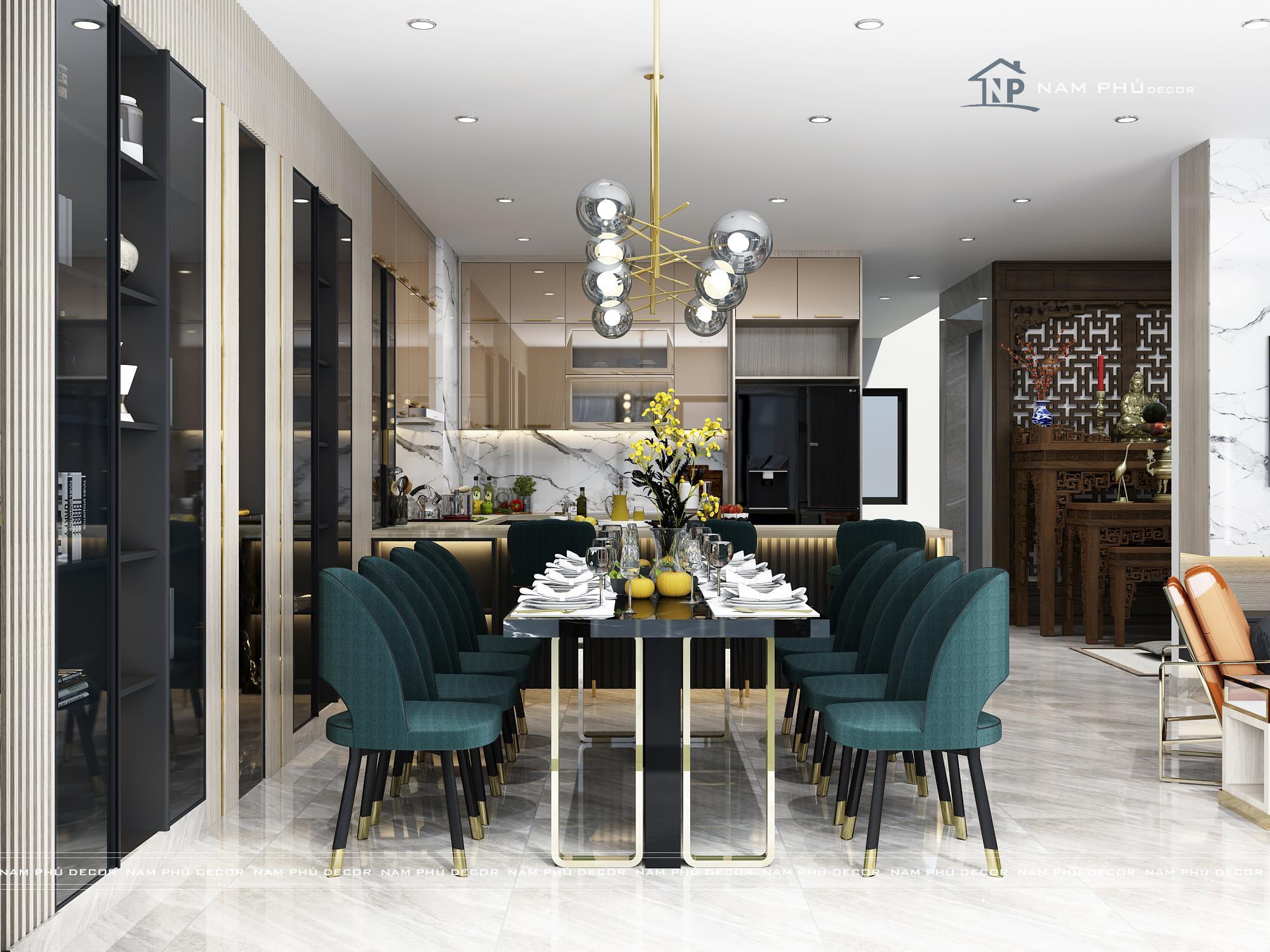 Thiết kế nội thất nhà phố tại Đông Hòa