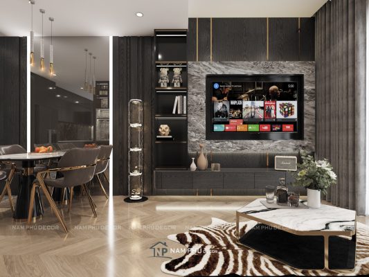 Thiết kế nội thất nhà phố tại Tân Uyên