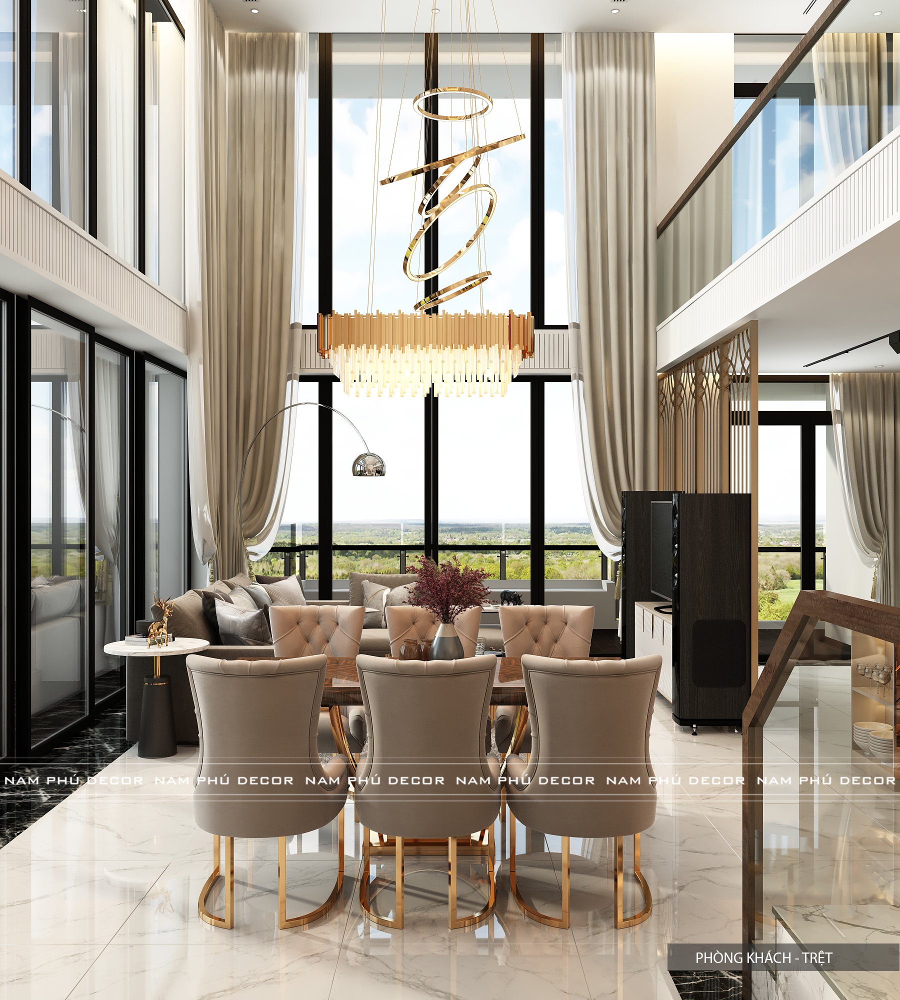 Thiết kế nội thất biệt thự tại Lái Thiêu